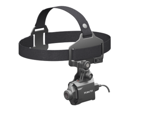 ウェアラブルカメラ（頭部用）ヘッドマウントアクセサリ AX-HM100